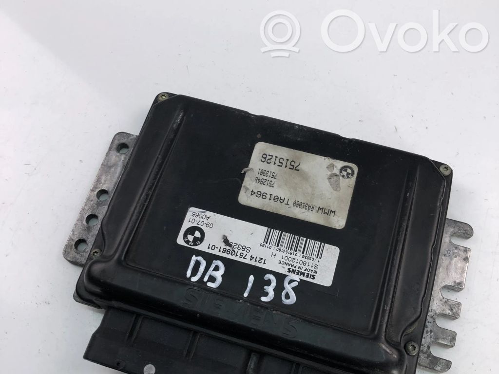 Mini One - Cooper Coupe R56 Engine control unit/module ECU 
