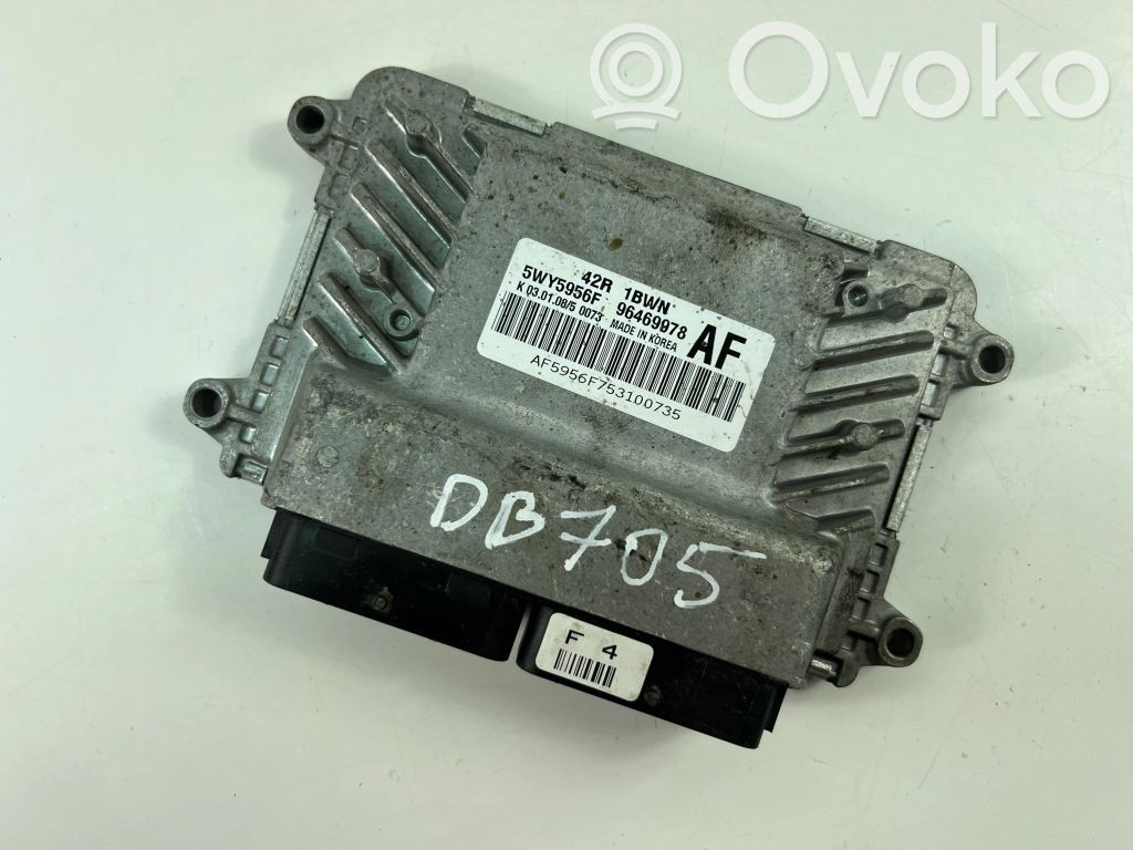Chevrolet Aveo Unité de commande, module ECU de moteur 