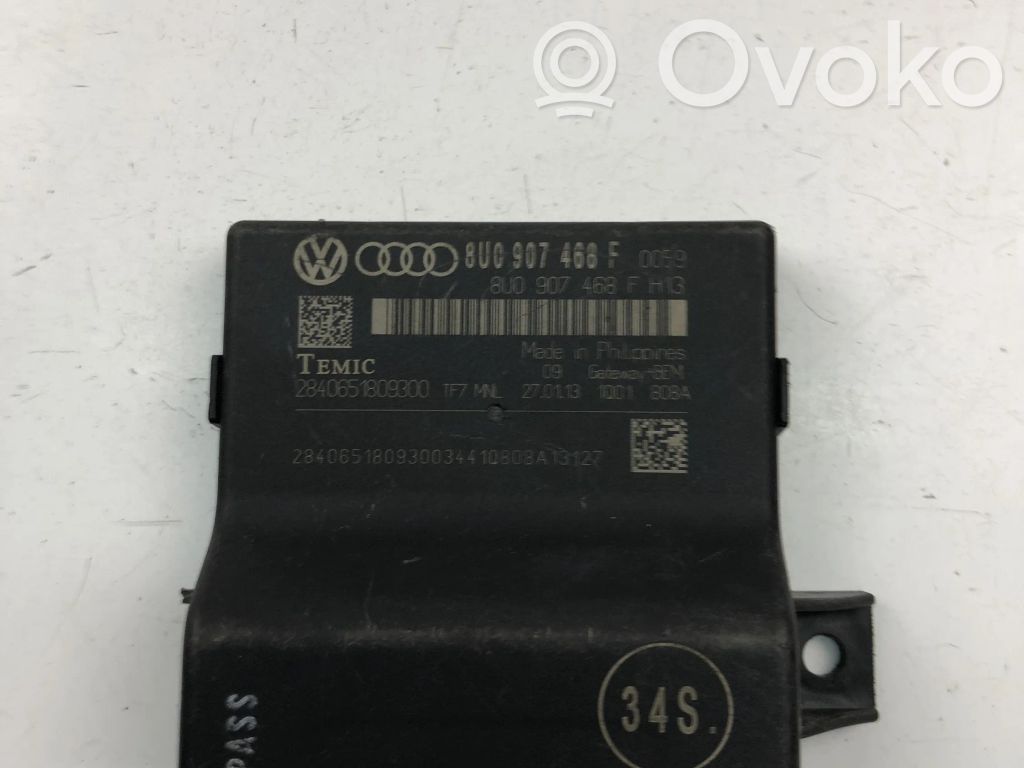 Audi Q3 8U Other control units/modules 
