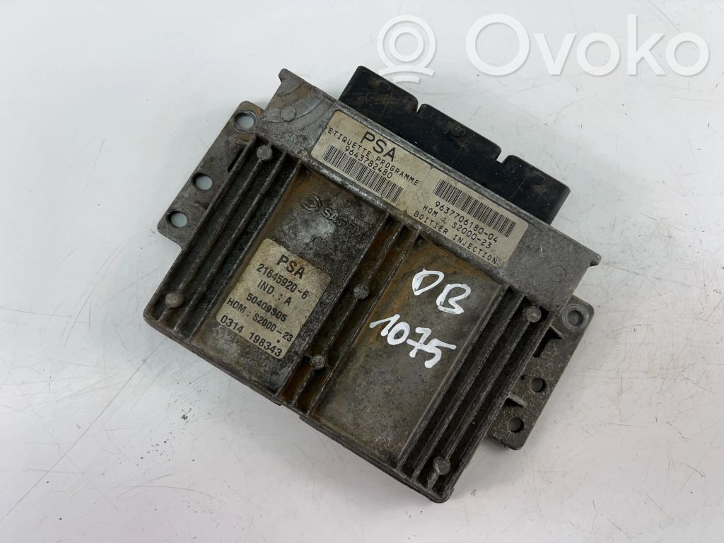 Peugeot 206 Engine control unit/module ECU 