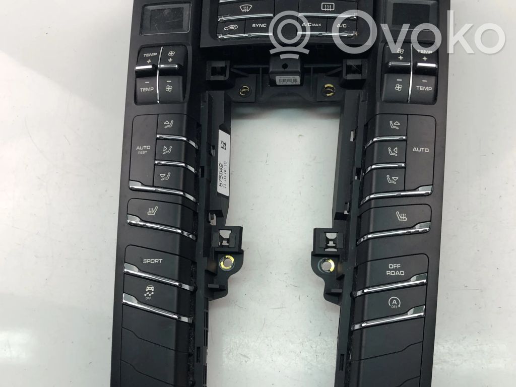 Porsche Macan (95B) Interruptor de control del ventilador interior 