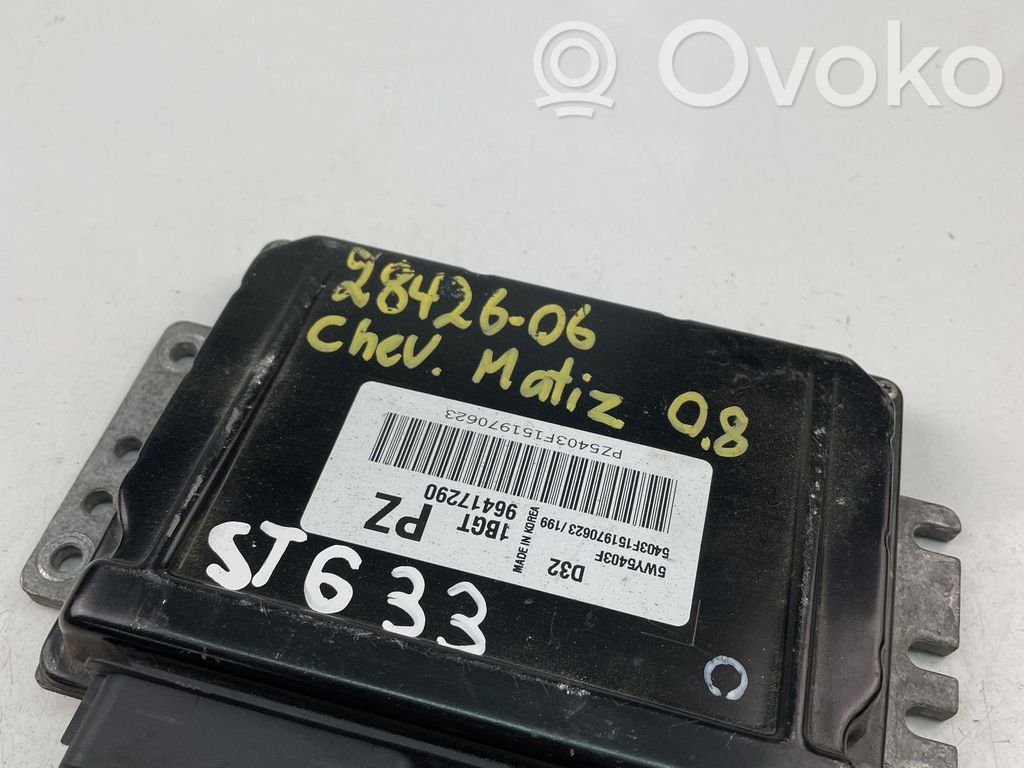 Chevrolet Matiz Engine control unit/module ECU 
