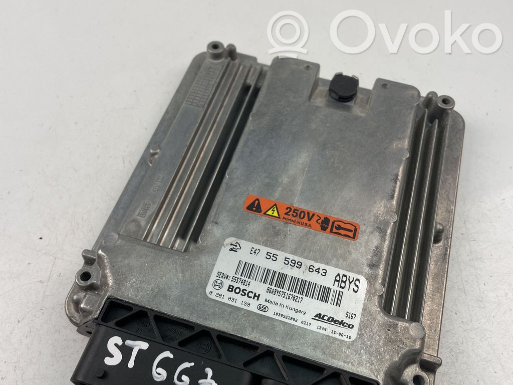 Opel Insignia A Galios (ECU) modulis 