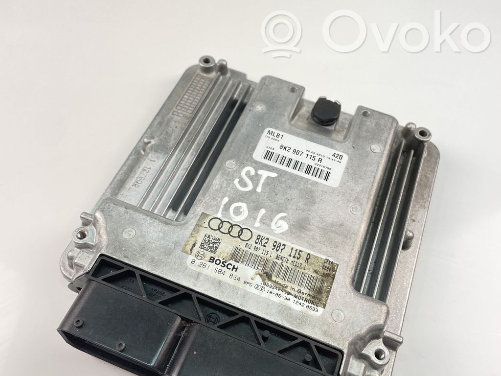 Engine control unit/module ECU   8K2907115R,0261S04864