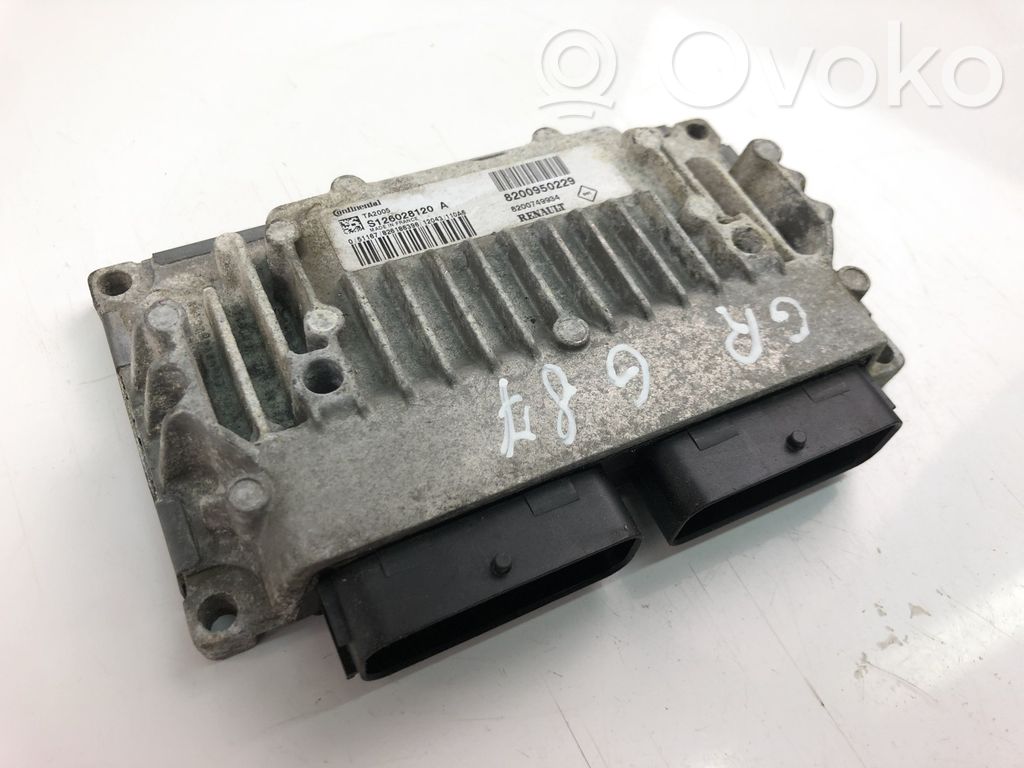 Renault Clio III Komputer / Sterownik ECU silnika 
