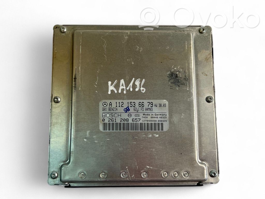 Mercedes-Benz E W211 Engine control unit/module ECU 