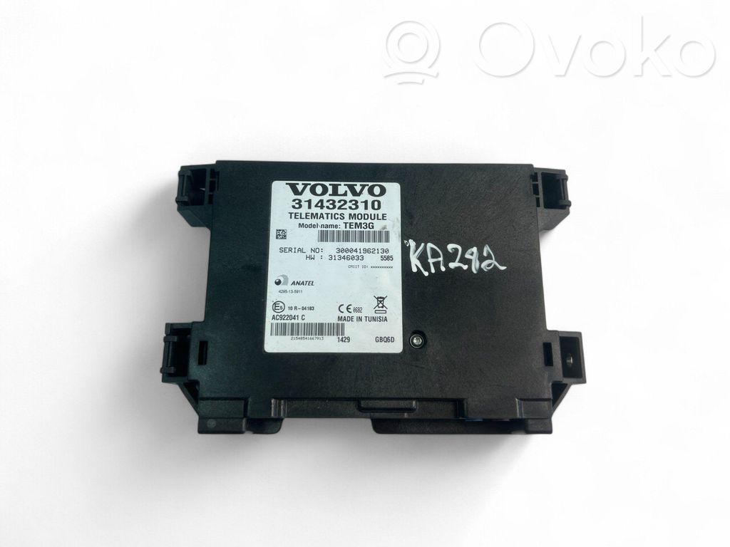 Volvo XC70 Citu veidu vadības bloki / moduļi 