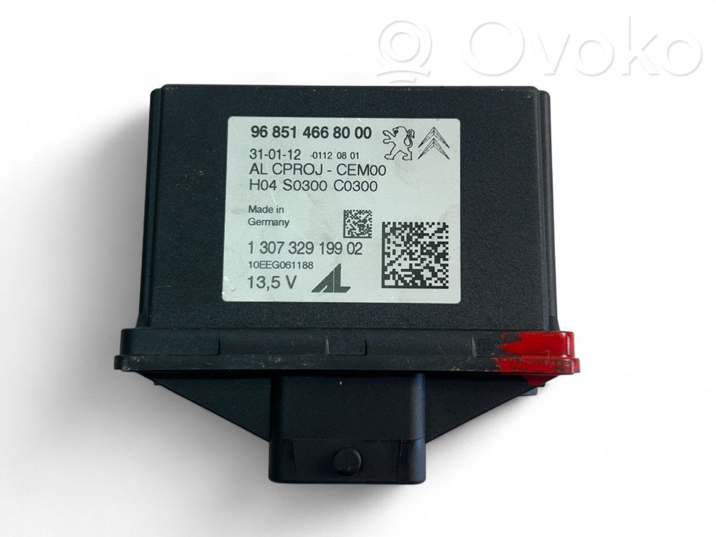 Peugeot RCZ Other control units/modules 
