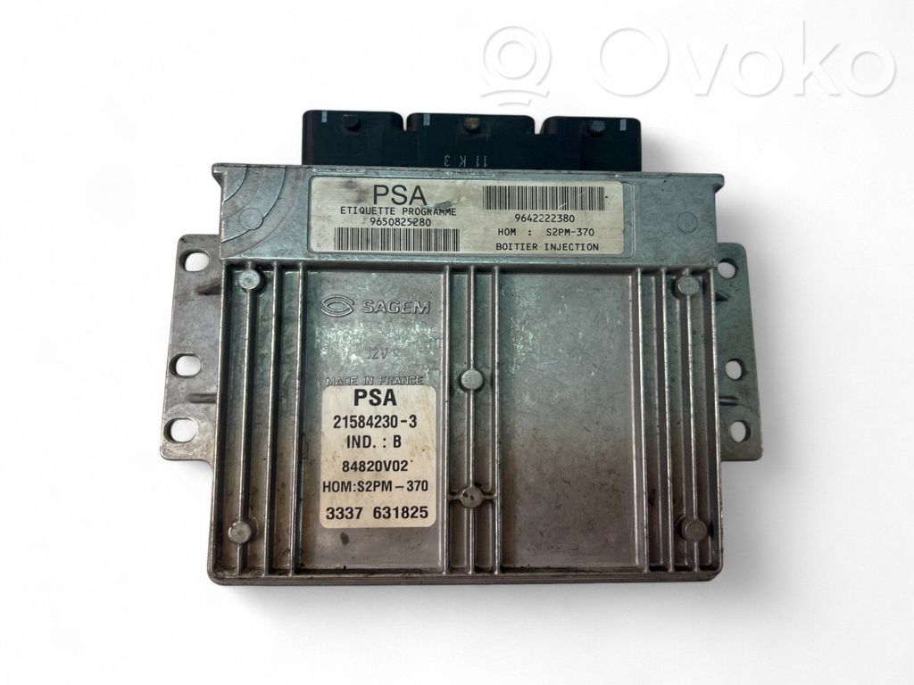 Citroen C3 Engine control unit/module ECU 