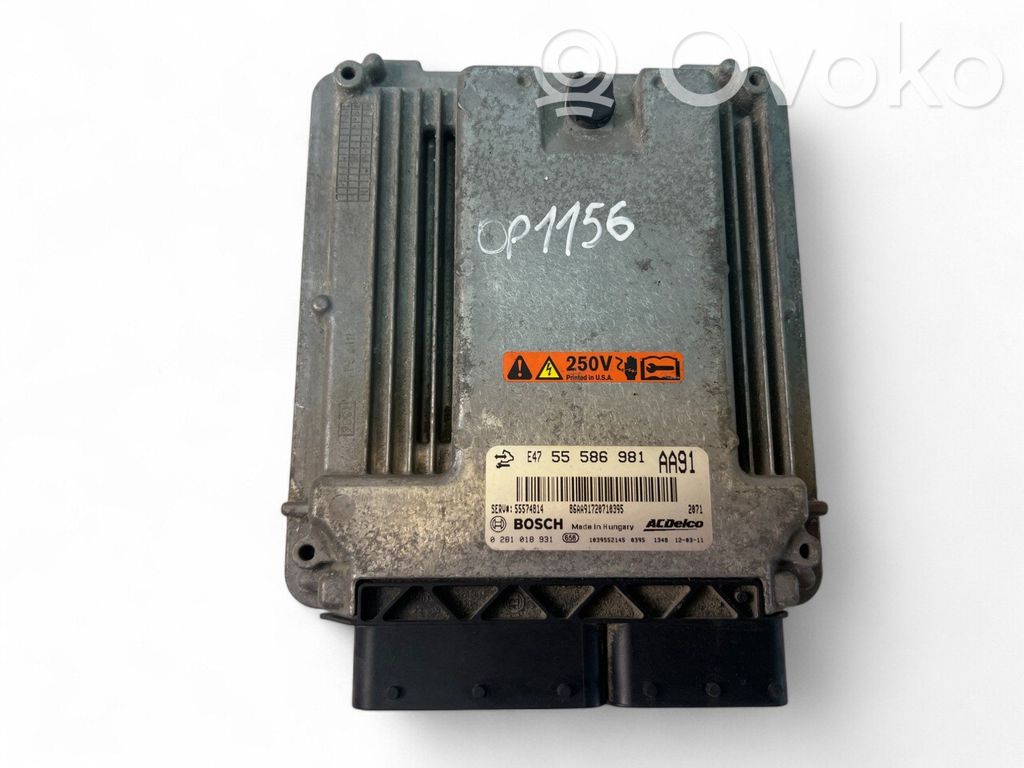 Opel Insignia A Engine control unit/module ECU 