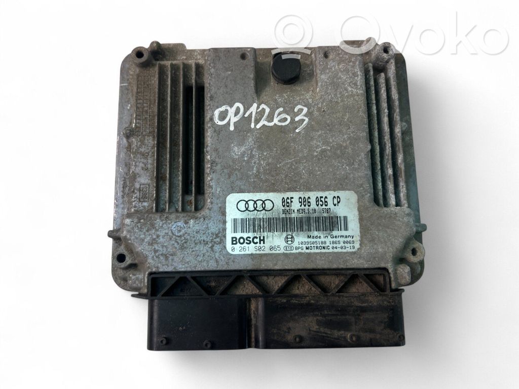 Volkswagen PASSAT B6 Unité de commande, module ECU de moteur 