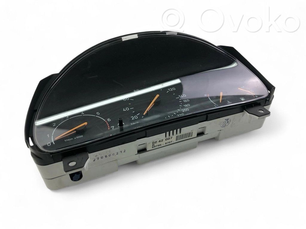 Saab 95 - 96 Speedometer (instrument cluster) 