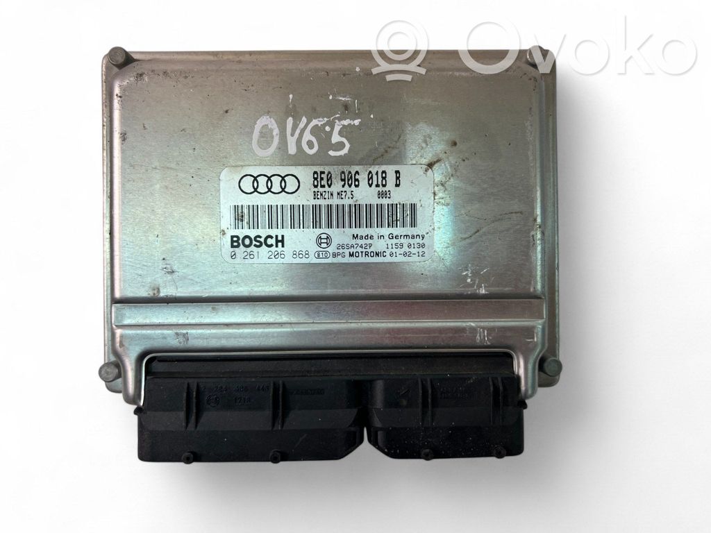 Audi A4 S4 B6 8E 8H Engine control unit/module ECU 