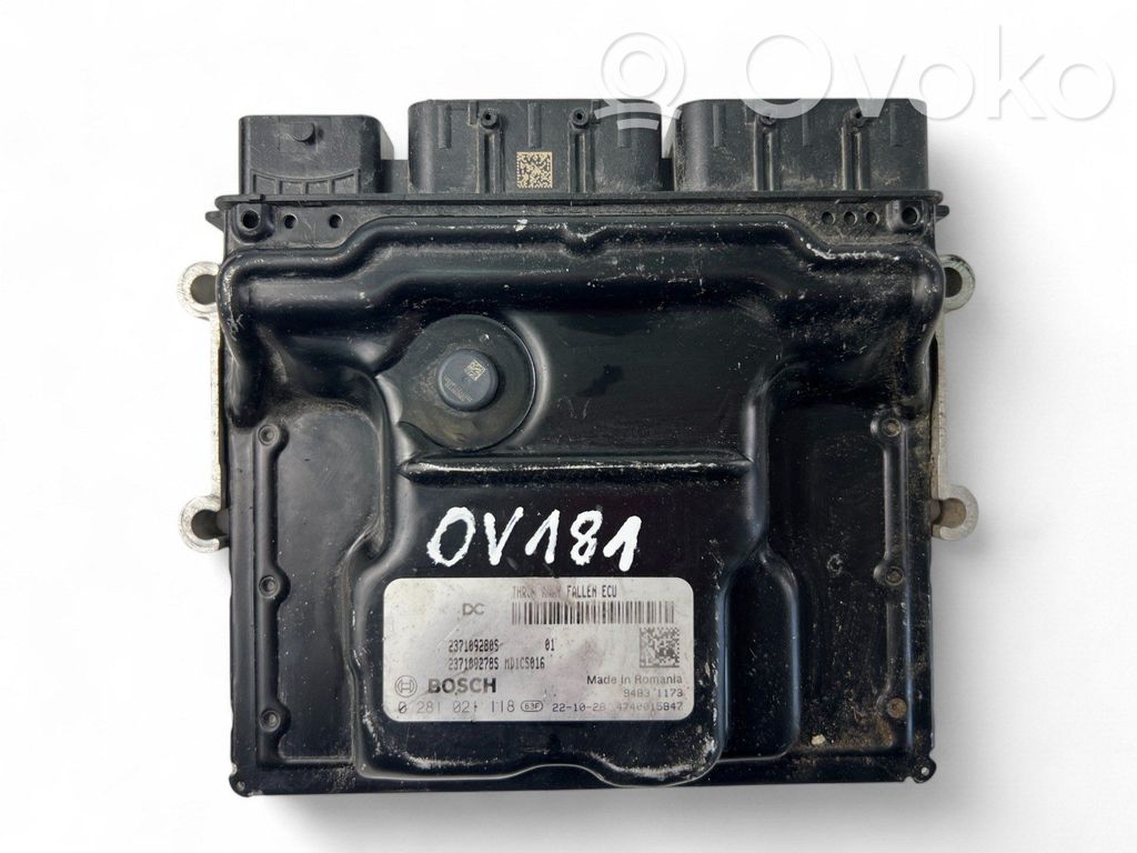 Renault Trafic III (X82) Engine control unit/module ECU 