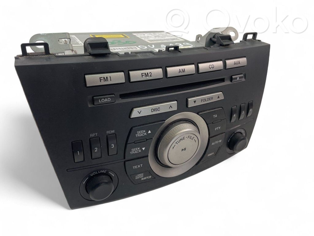 Mazda 3 II Radio/CD/DVD/GPS head unit 