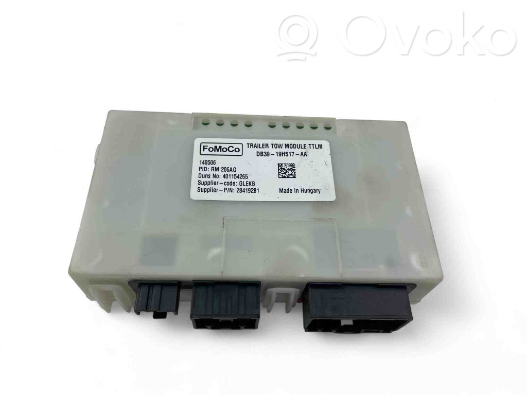 Other control units/modules   DB3919H517AA