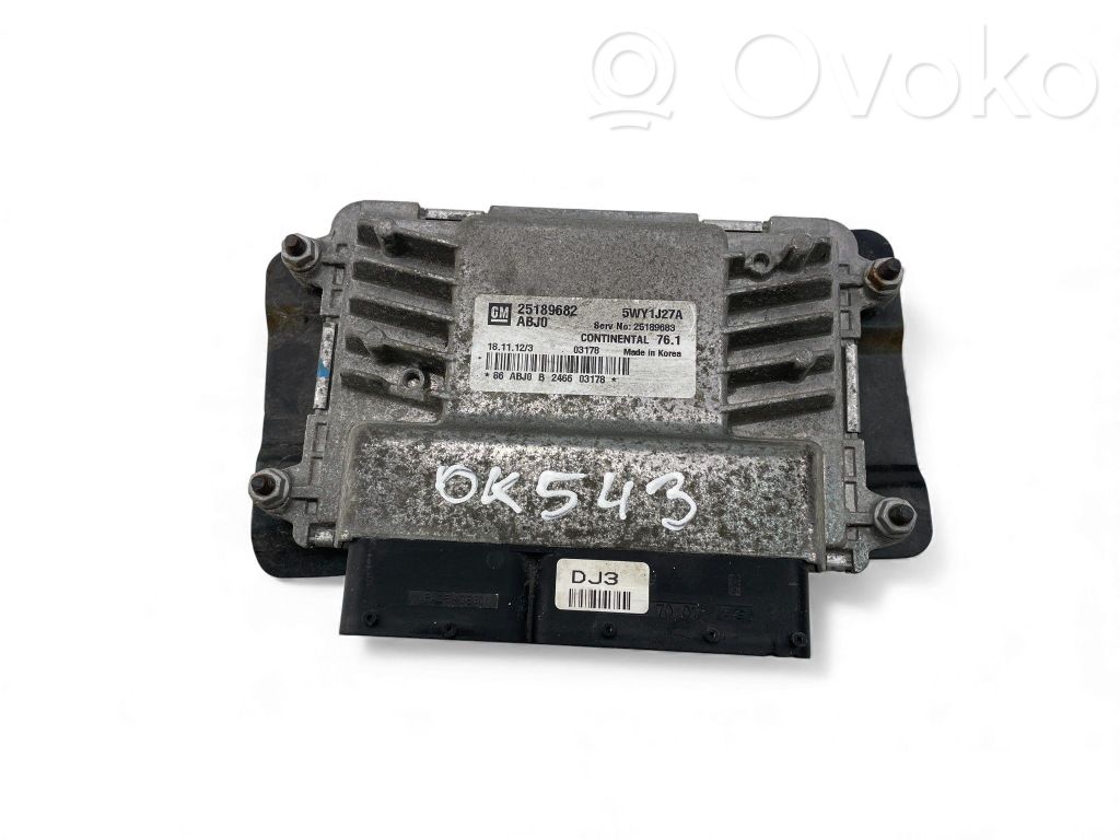 Chevrolet Cruze Engine control unit/module ECU 