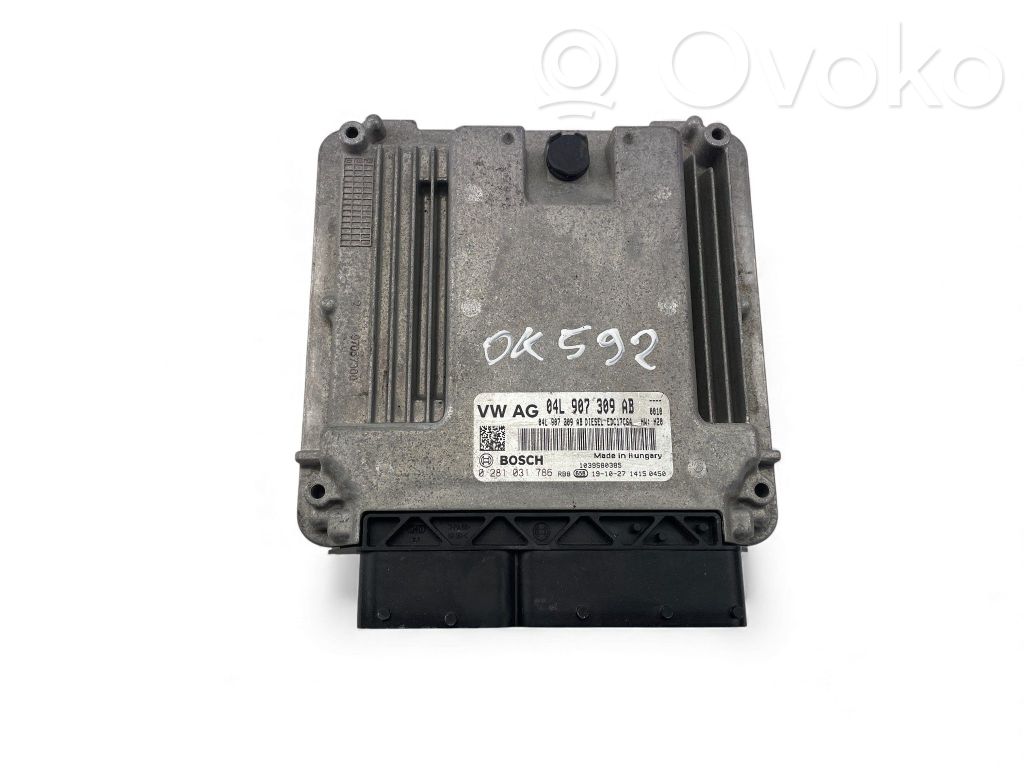 Audi Q3 8U Engine control unit/module ECU 