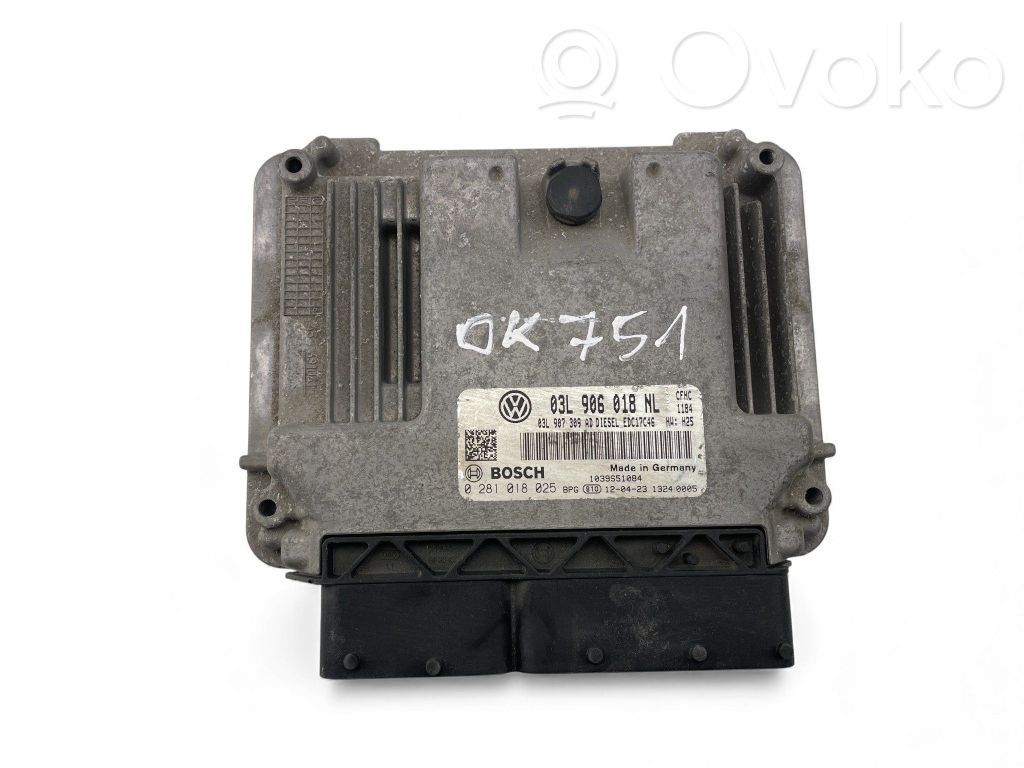 Volkswagen Caddy Engine control unit/module ECU 