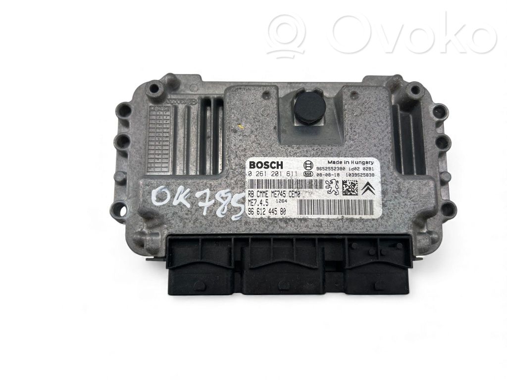 Citroen Berlingo Unidad de control/módulo ECU del motor 