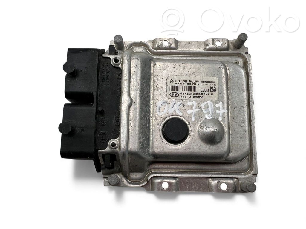 Hyundai i20 (PB PBT) Unidad de control/módulo ECU del motor 