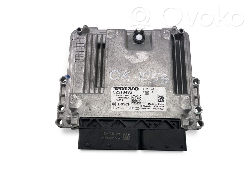 Engine control unit/module ECU   32313485,0261S1002P