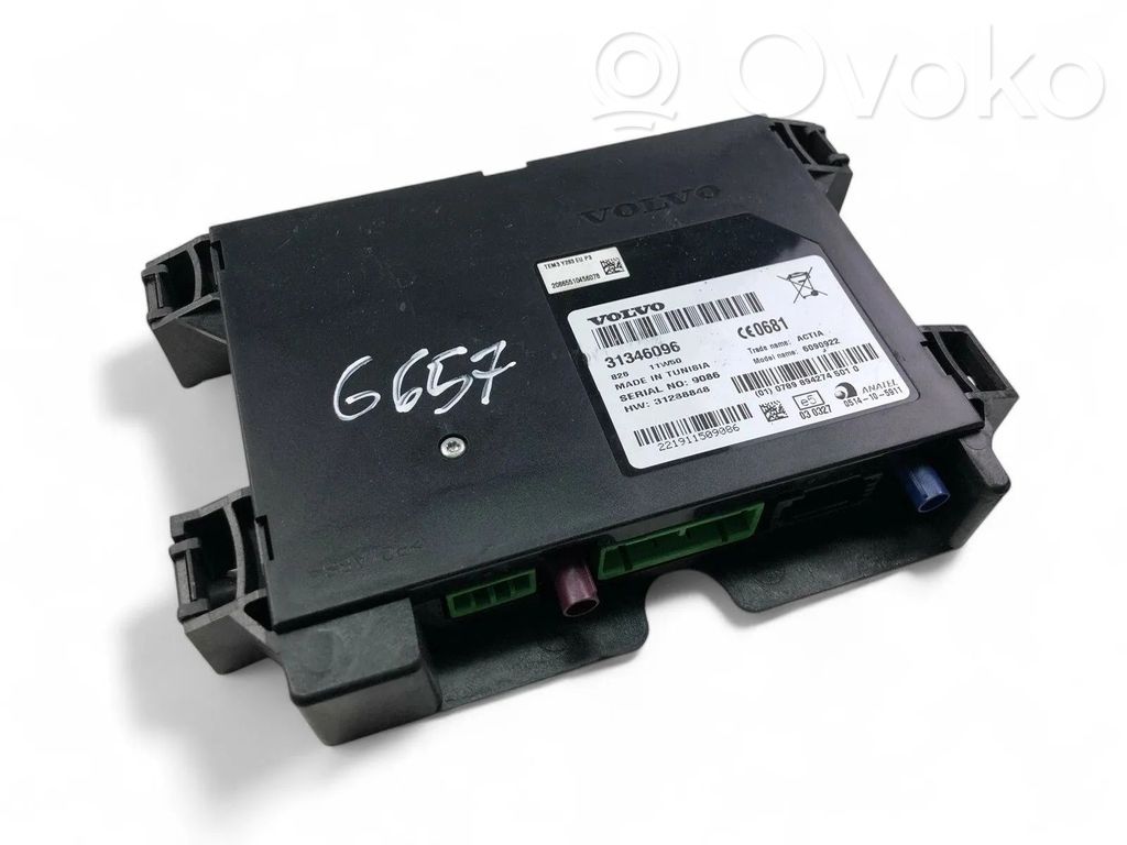 Phone control unit/module   31346096