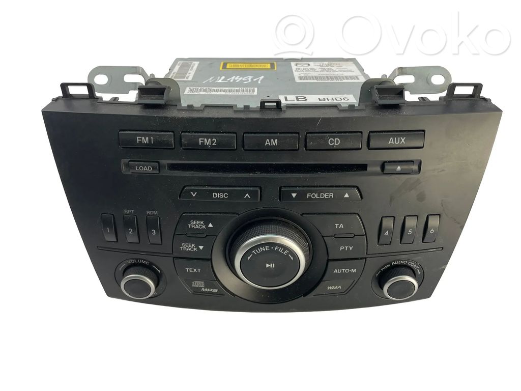 Mazda 3 II Panel / Radioodtwarzacz CD/DVD/GPS 