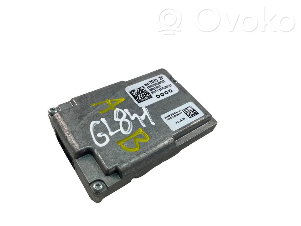 Opel Astra K Windshield/windscreen camera 