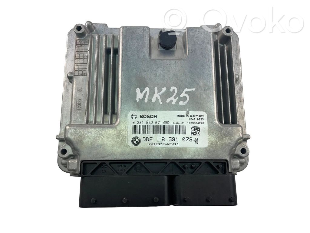 BMW 5 F10 F11 Engine control unit/module ECU 