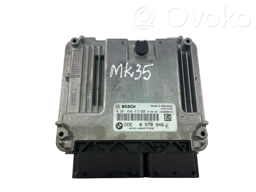 BMW 3 GT F34 Motora vadības bloka ECU 