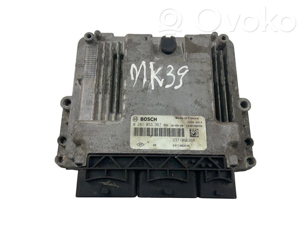 Renault Trafic III (X82) Engine control unit/module ECU 