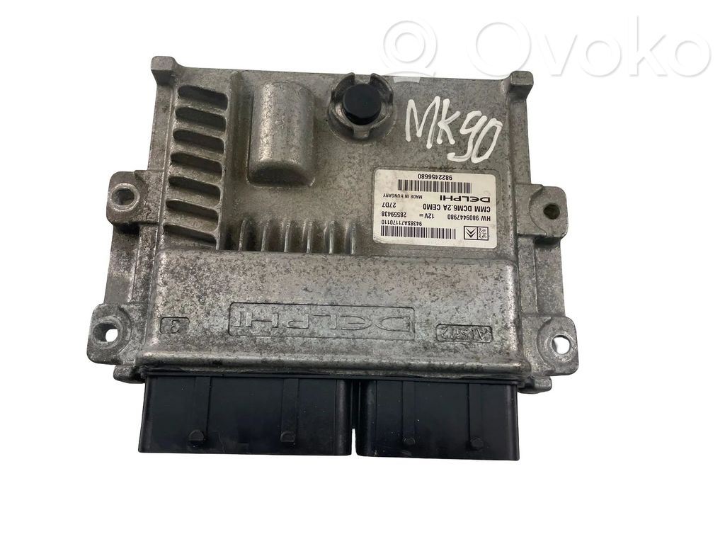 Peugeot 3008 I Engine control unit/module ECU 