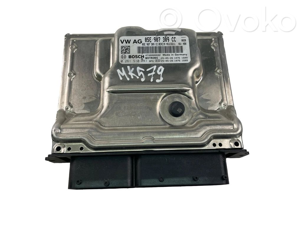 Engine control unit/module   05E907309CC,0261S107K1