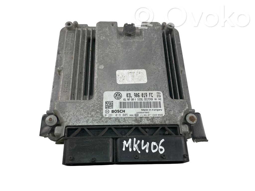 Volkswagen Amarok Centralina/modulo motore ECU 