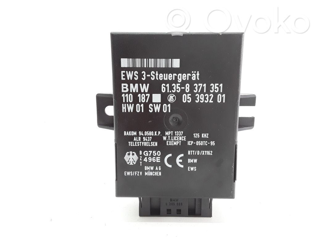 BMW 7 E38 Immobilizer control unit/module 