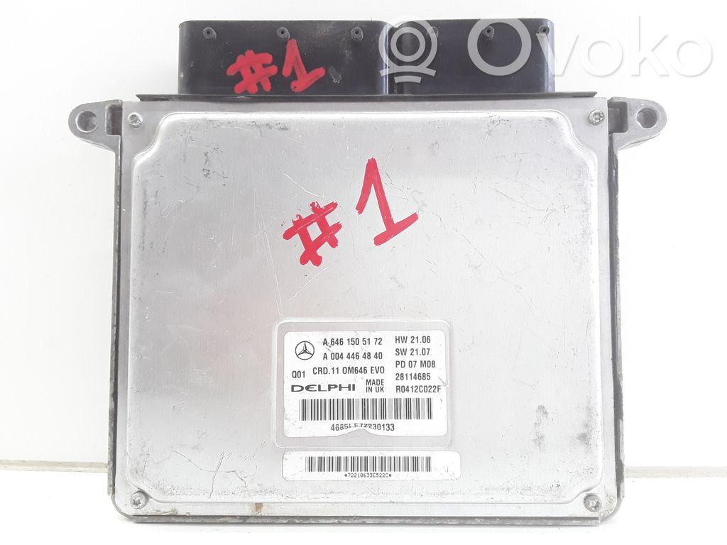 Mercedes-Benz E W211 Engine control unit/module 