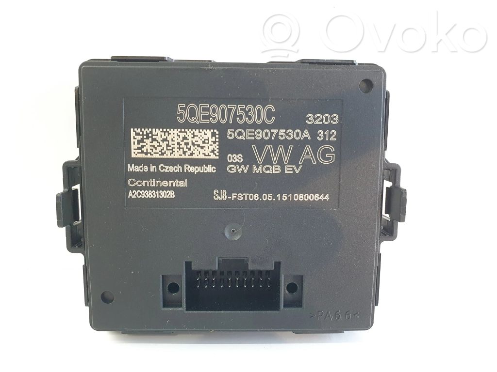 Gateway control module   5QE907530C,5QE907530A