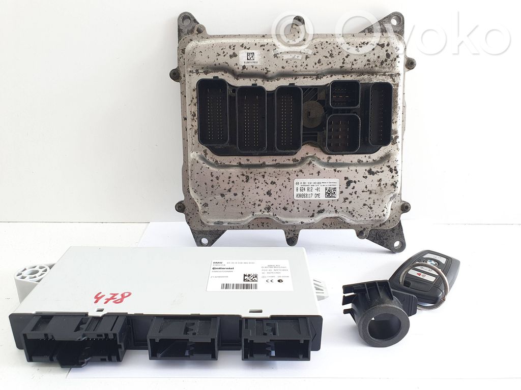 BMW X3 F25 Engine ECU kit and lock set 