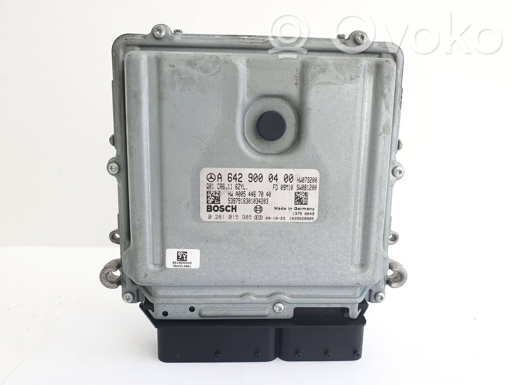 Sterownik / Moduł ECU   A6429000400,0281015985