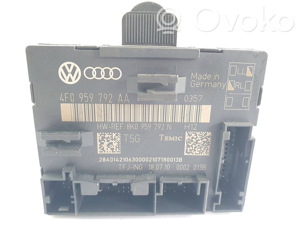 Door control unit/module   4F0959792AA,8K0959792N