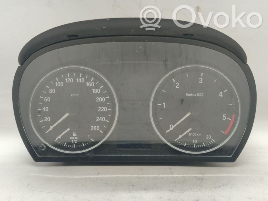 BMW 3 E90 E91 Licznik / Prędkościomierz 