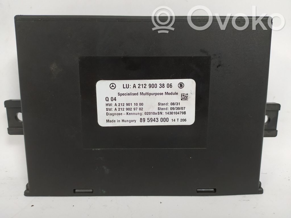 Autres unités de commande / modules   A2129003806