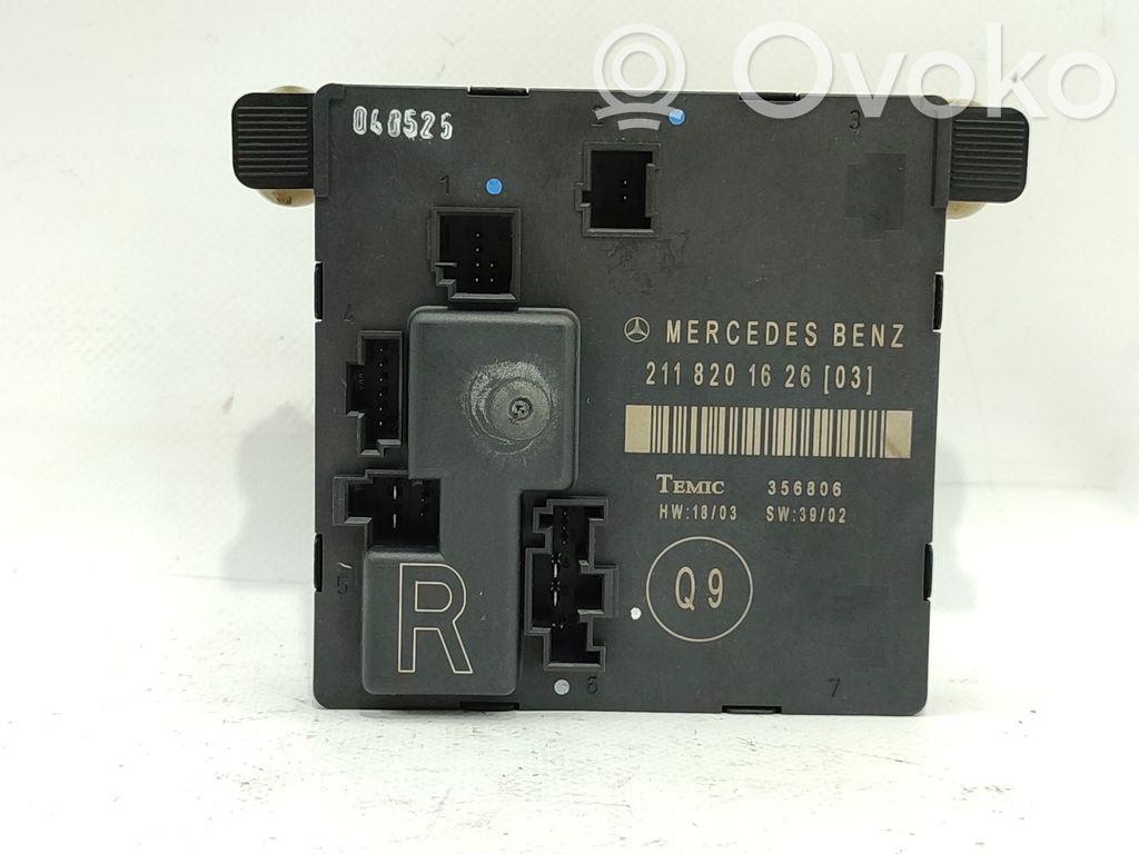 Mercedes-Benz E W211 Alte unități/module de control 