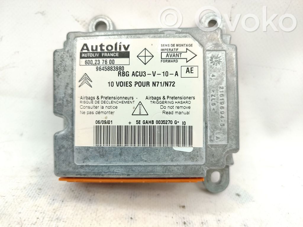 Citroen Xsara Airbag control unit/module 