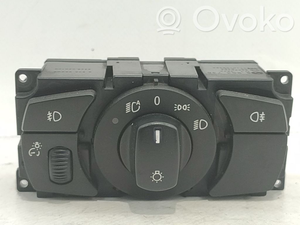 BMW 5 E60 E61 Interruptor de control del panel de luces 