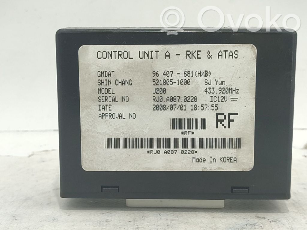 Chevrolet Lacetti Altre centraline/moduli 