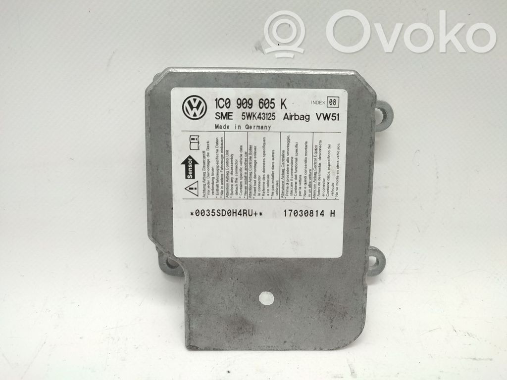 Volkswagen Polo Unitate/modul de comandă airbaguri