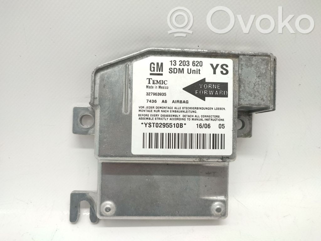 Centralina/modulo airbag   13203620,13203620