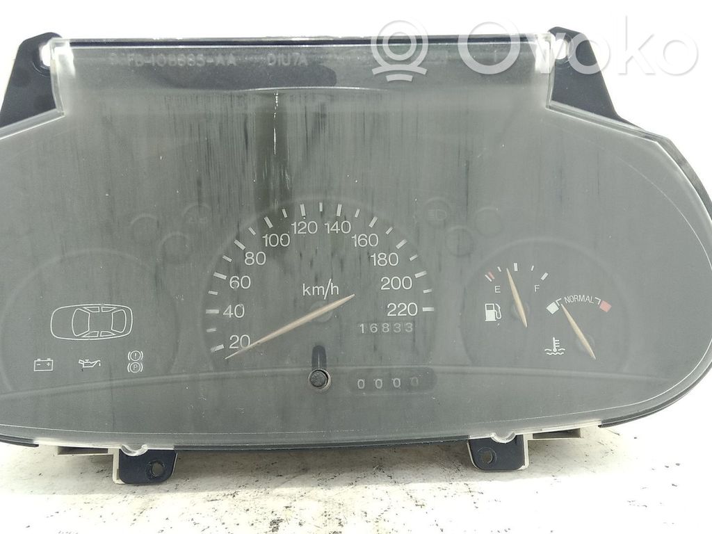 Ford Fiesta Vitezometru (grup de instrumente) 
